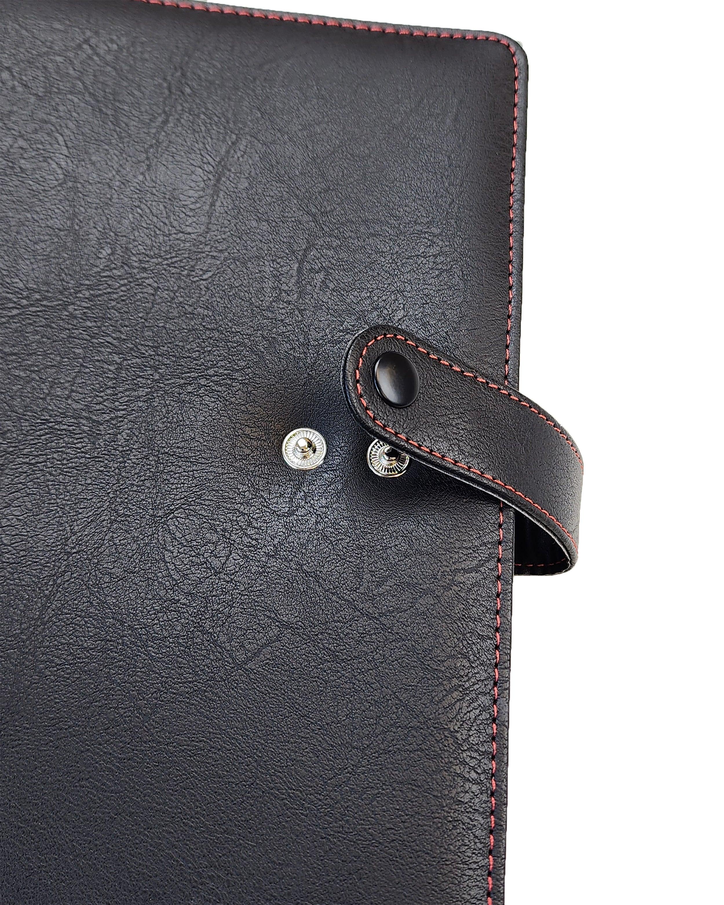 Planner binder made of genuine leather. Pockets inside. Buy - Inspire Uplift
